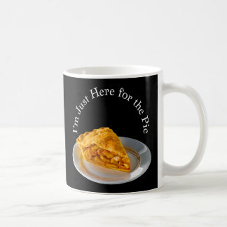 Mug Je suis juste ici pour la tarte Apple moderne