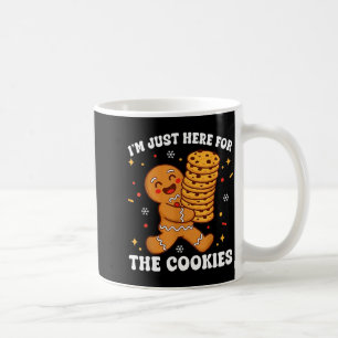 Mug Je suis juste ici pour les cookies Gingerbear