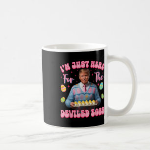Mug Je Suis Juste Ici Pour Les Oeufs Dévilés Drôle Tru