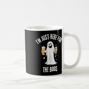 Mug Je suis juste ici pour l'Halloween du Fantôme de B