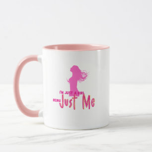 Mug je suis juste une fille