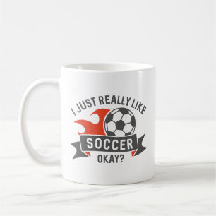Mug Je Suis Juste Vraiment Amateur De Football D'accor
