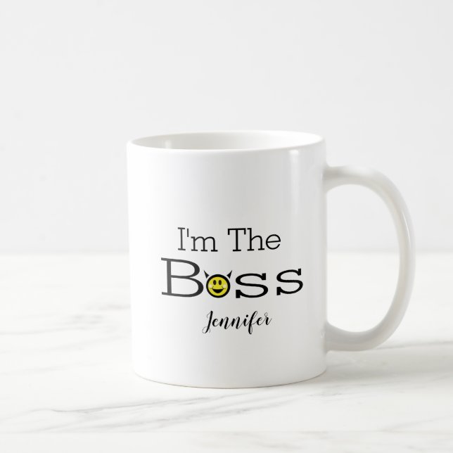 Mug Je suis la Boss Cup (Droite)