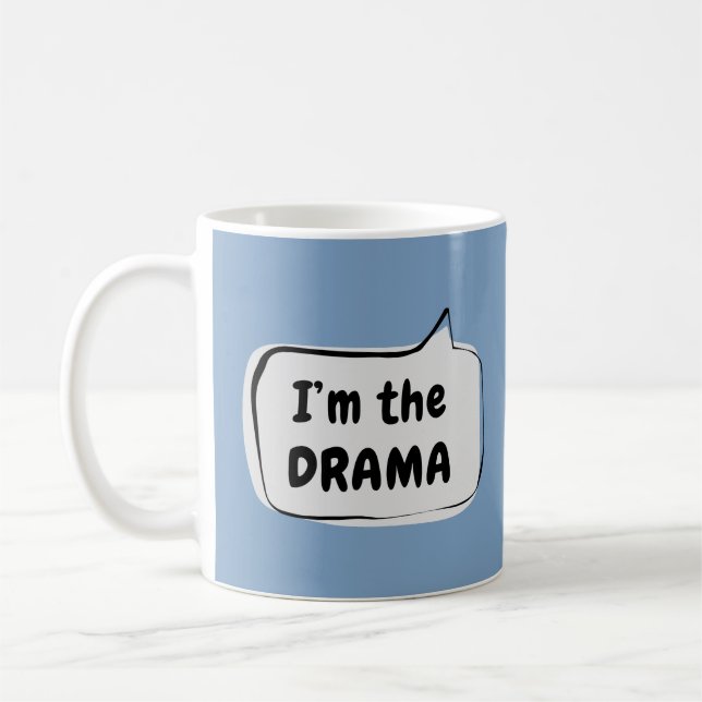 Mug Je suis la bulle de dialogue DRAME (Gauche)