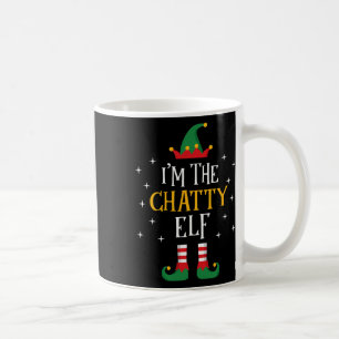 Mug Je suis La Chatty Elf T Shirt Funny Famille Cadeau
