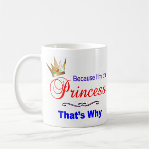 Mug Je suis la princesse