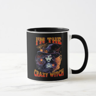 Mug Je Suis La Sorcière Folle Drôle Halloween