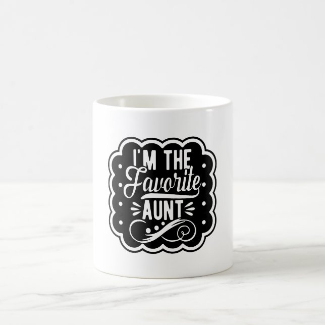 Mug Je suis la tante préférée (Centre)