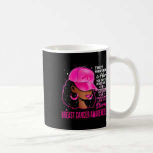 Mug Je suis la tempête Black Femmes Cancer du sein Sur