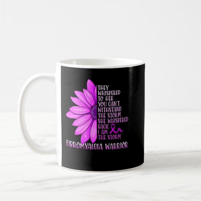 Mug Je Suis La Tempête De La Fibromyalgie Sensibilisat (Gauche)