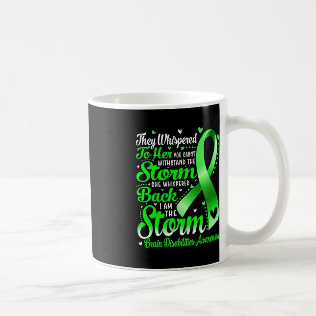 Mug Je Suis La Tempête Incapacité Cervicale Sensibilis (Droite)