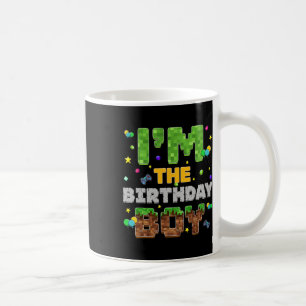 Mug Je suis L'Anniversaire Pixel Gamer Party Correspon
