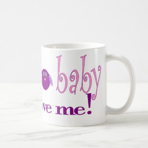 Mug Je suis le bébé m'aime (le rose)