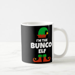 Mug Je suis le Bunco Elf Famille Pyjama Noël Funny Bu