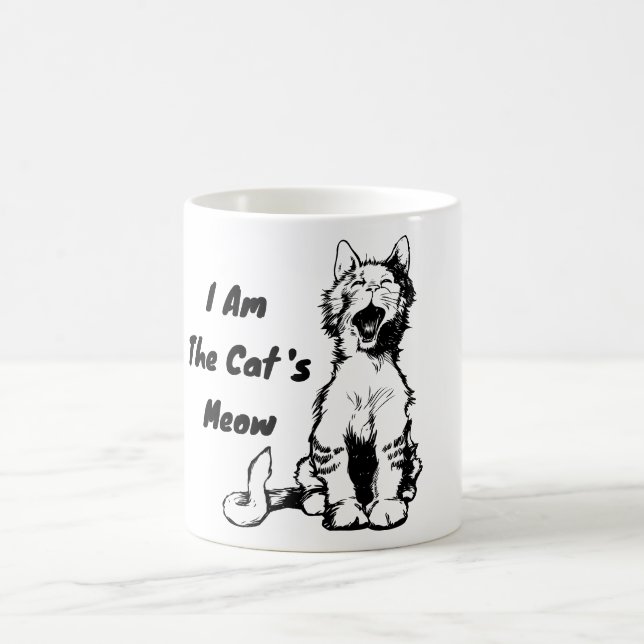 Mug Je suis le chat Meow Funny Cat (Centre)
