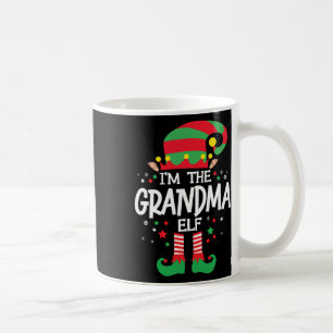 Mug Je suis le groupe de famille des elfes grand-mère