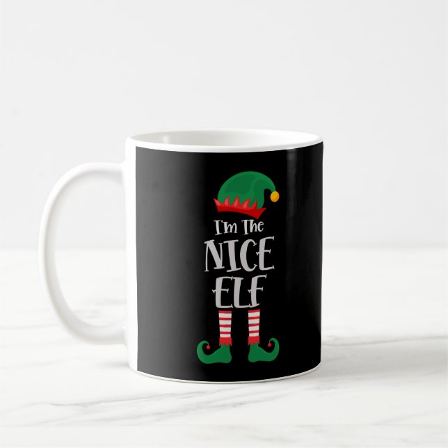 Mug Je Suis Le Joli Elfe Qui Correspond À Noël (Gauche)