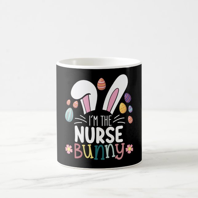 Mug Je suis le lapin infirmier de Pâques (Centre)