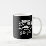 Mug Je suis le meilleur homme Mariage Groomsmen Funny<br><div class="desc">Je suis Meilleur Homme Mariage Groomsmen Funny Bridal Bachelor Party 1</div>