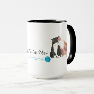 Mug Je suis le merle de miaou du chat autour de la cha