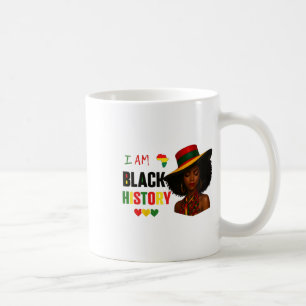 Mug Je suis le mois de l'histoire des Noirs Afro-Améri