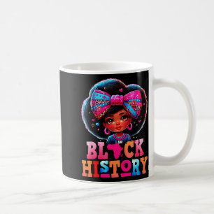 Mug Je suis le mois de l'histoire des Noirs melanine n