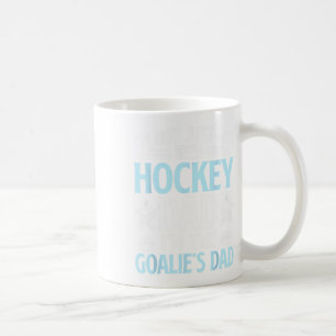 Mug Je suis le papa gardien de but de hockey sur glace