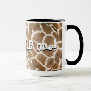 Mug Je suis le Poster de animal sauvage