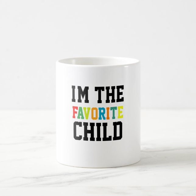 Mug Je suis l'enfant préféré (Centre)