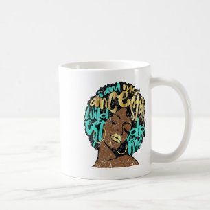 Mug Je suis les rêves de mes ancêtres Reine afro noire