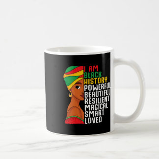 Mug Je suis l'histoire noire Femmes puissantes Filles