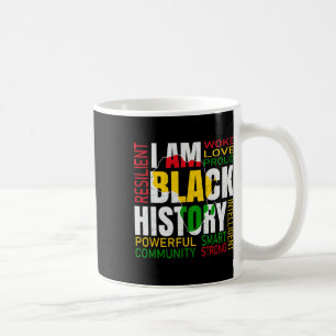 Mug Je suis l'histoire noire Mois de l'histoire afro-a