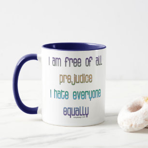 Mug Je suis libre de tout le préjudice