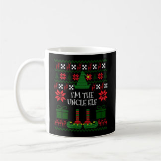 Mug Je Suis L'Oncle Elf Matching Family Group Ugly Chr