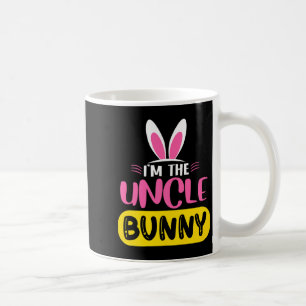 Mug Je suis l'oncle lapin oreilles de lapin œuf drôle