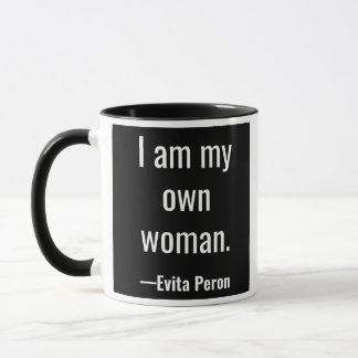 Mug Je suis ma propre femme. Evita Peron