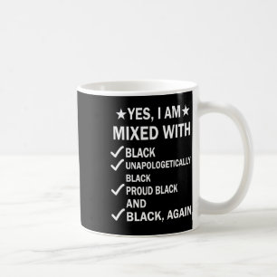 Mug Je Suis Mélangé Avec L'Histoire Noire Africaine Fi