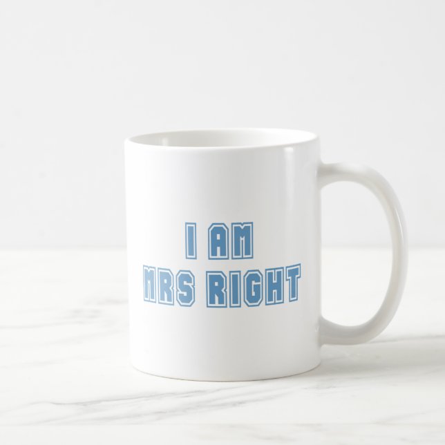 Mug Je suis Mme Right (Droite)