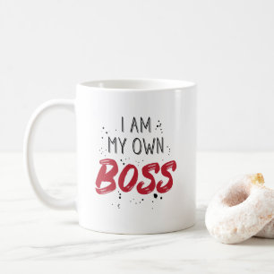 Mug Je suis mon propre entrepreneur d'entrepreneur de