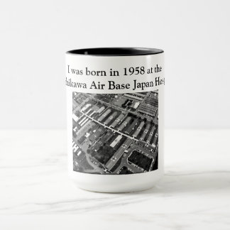 Mug Je suis né en 1958 à Tachikawa AB Japon