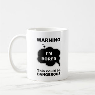 Mug Je suis noir et je m'ennuie