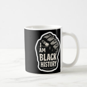 Mug Je Suis Noir Histoire Mois African Pride Black Poi
