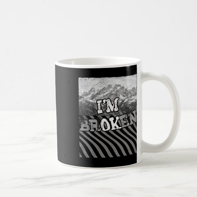 Mug Je suis OK Broken-im Broken (Droite)