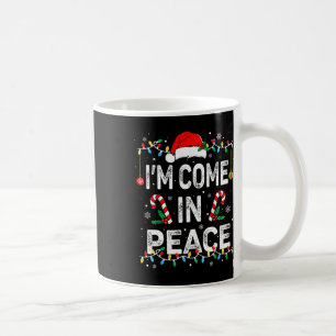 Mug Je suis Paix Je viens en Paix Drôle Matching Coupl