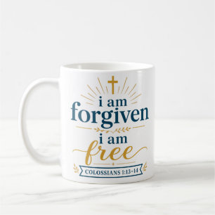 Mug Je Suis Pardonné Je Suis Libre Encouragement Chrét