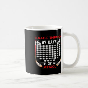 Mug Je suis passé sur les patins pendant 67 jours d'éc