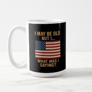 Mug Je Suis Peut-Être Vieille, Mais Je... Attends, Ce