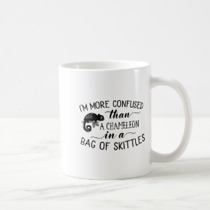 Mug Je suis plus confus qu'un caméléon dans un sac de