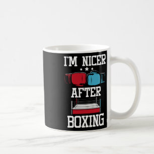 Mug Je suis plus gentil après la boxe - Gymnase de kic