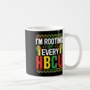 Mug Je suis pour chaque étudiant de HBCU du Mois de l'